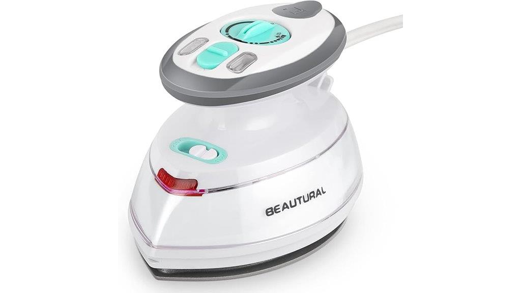 compact portable clothing steamer