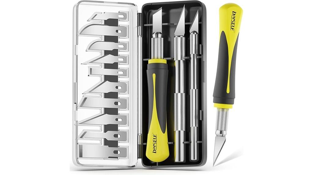 complete 16 piece craft knife set