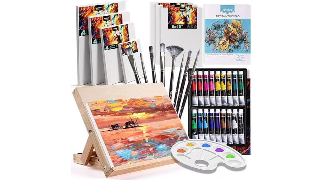 complete acrylic painting kit
