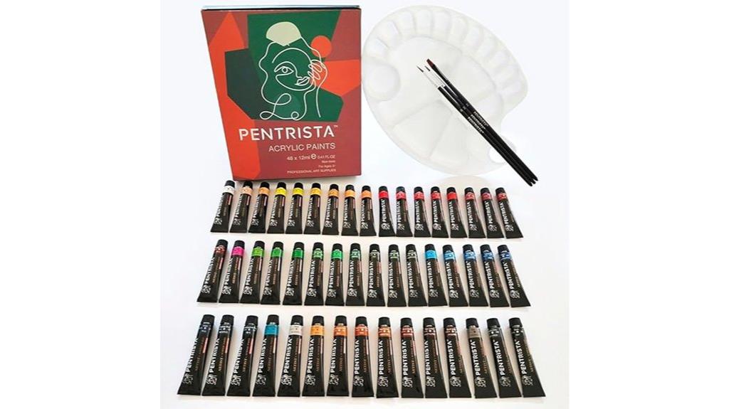 complete acrylic painting set