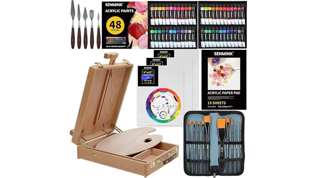 complete art supplies kit