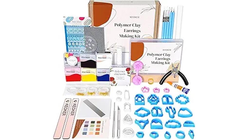 complete clay earring kit