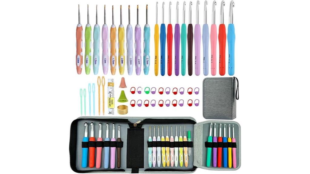 complete crochet hook collection
