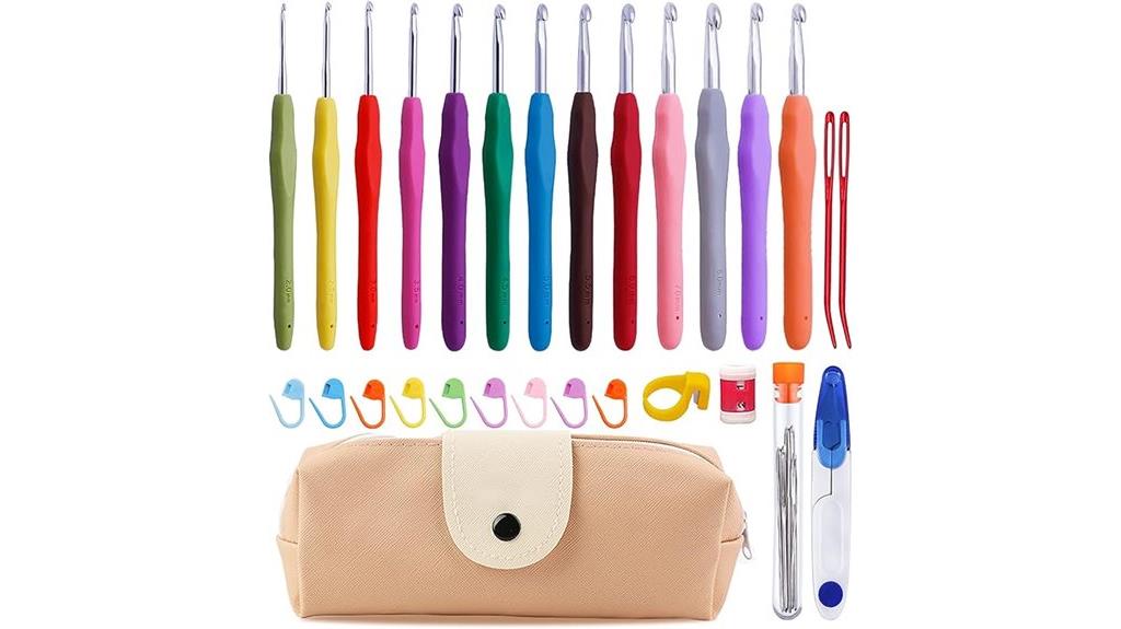 complete crochet hook kit