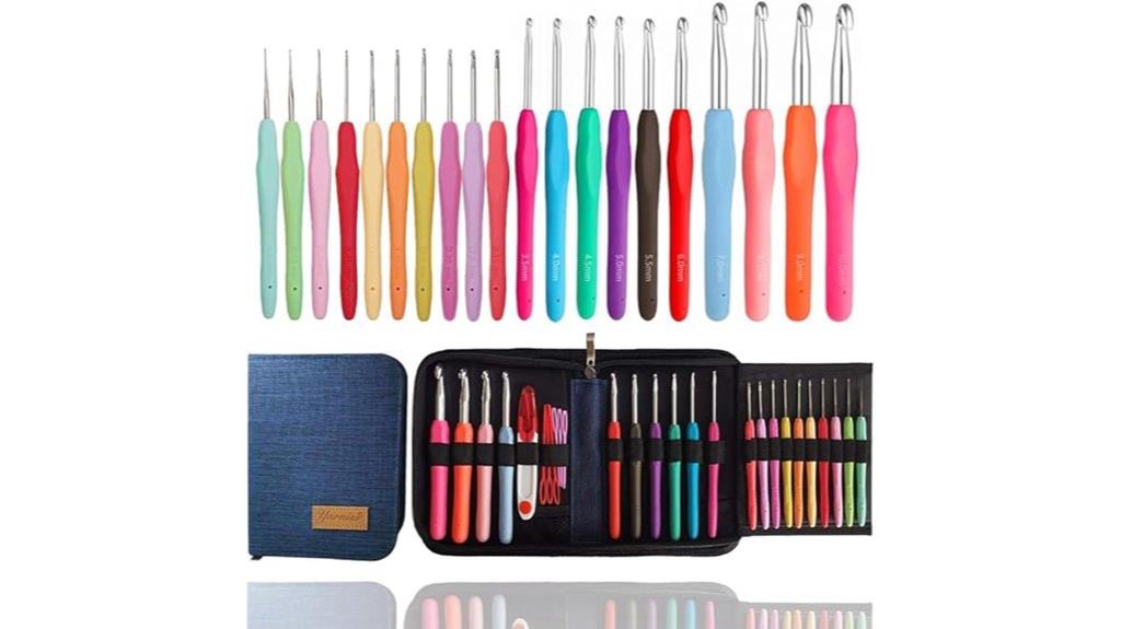 complete crochet hook set