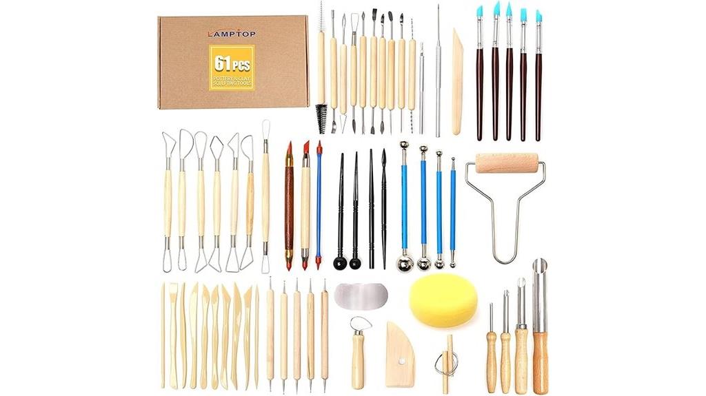 complete pottery sculpting kit