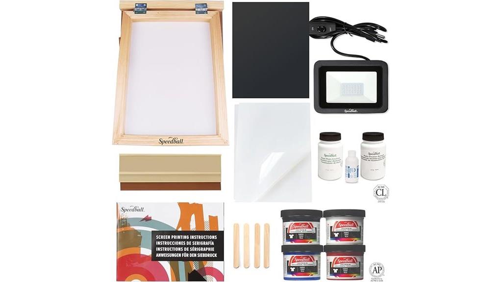 complete speedball silk screen kit