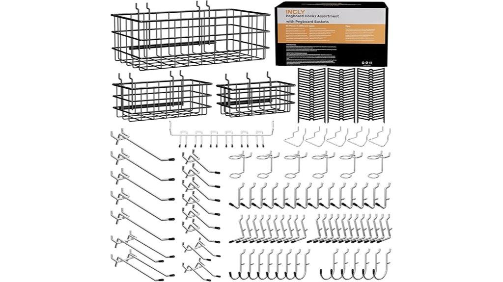 comprehensive 143 piece hook set