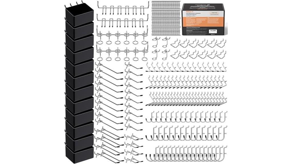 comprehensive pegboard storage kit