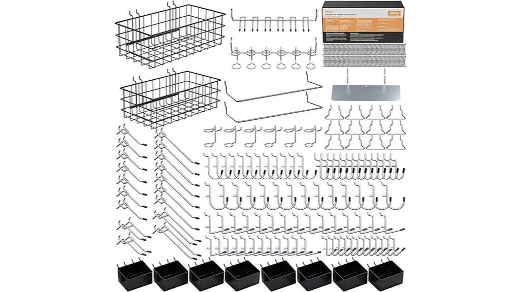 comprehensive pegboard storage set