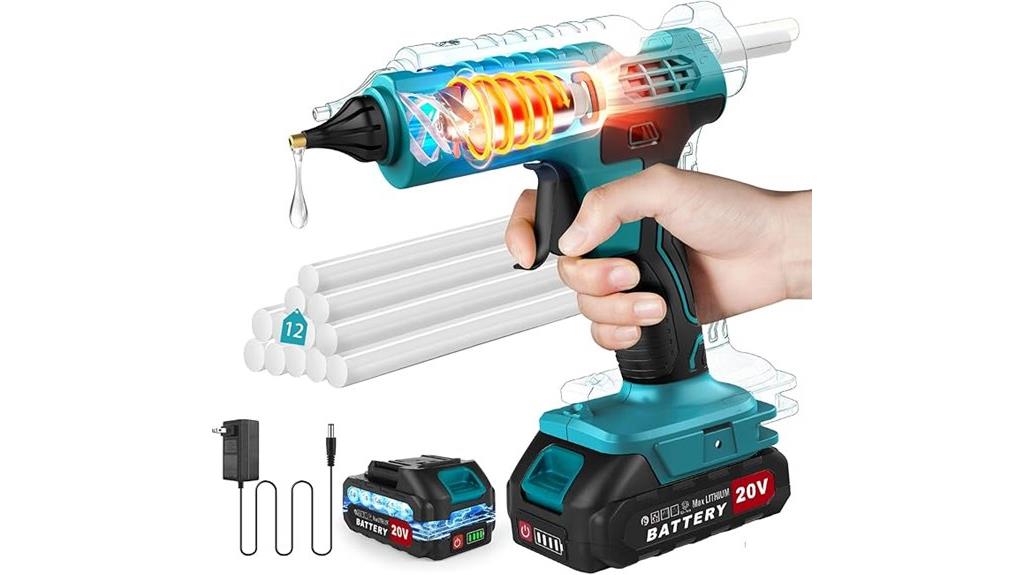 cordless glue gun kit