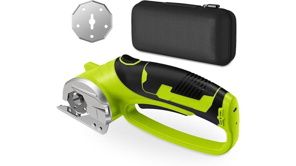 cordless rotary cutter with light