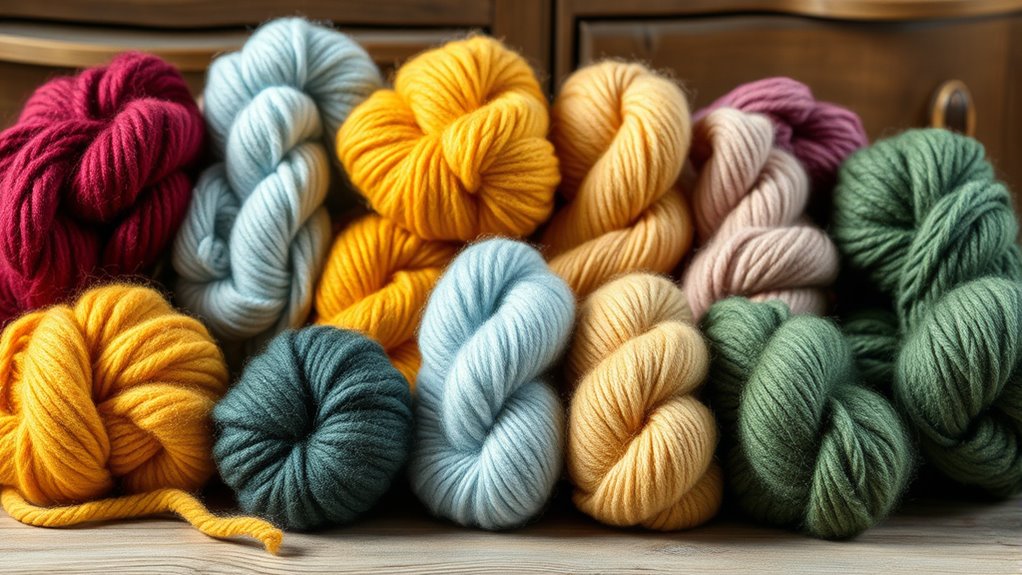cozy easy arm knitting yarns