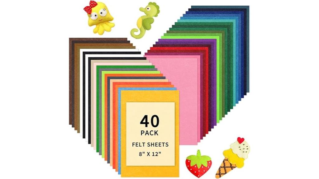 craft felt sheets pack