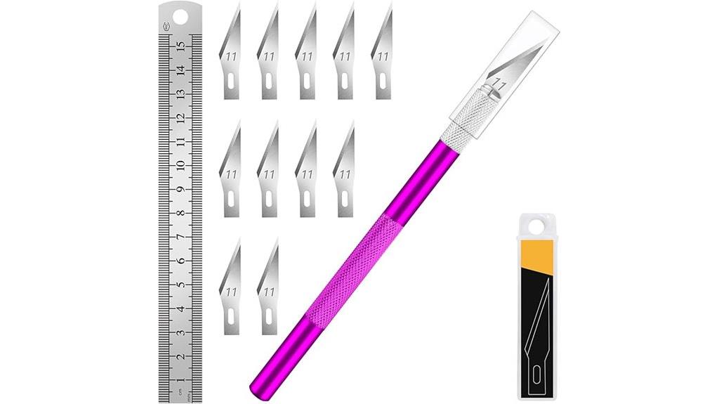 craft knife with blades
