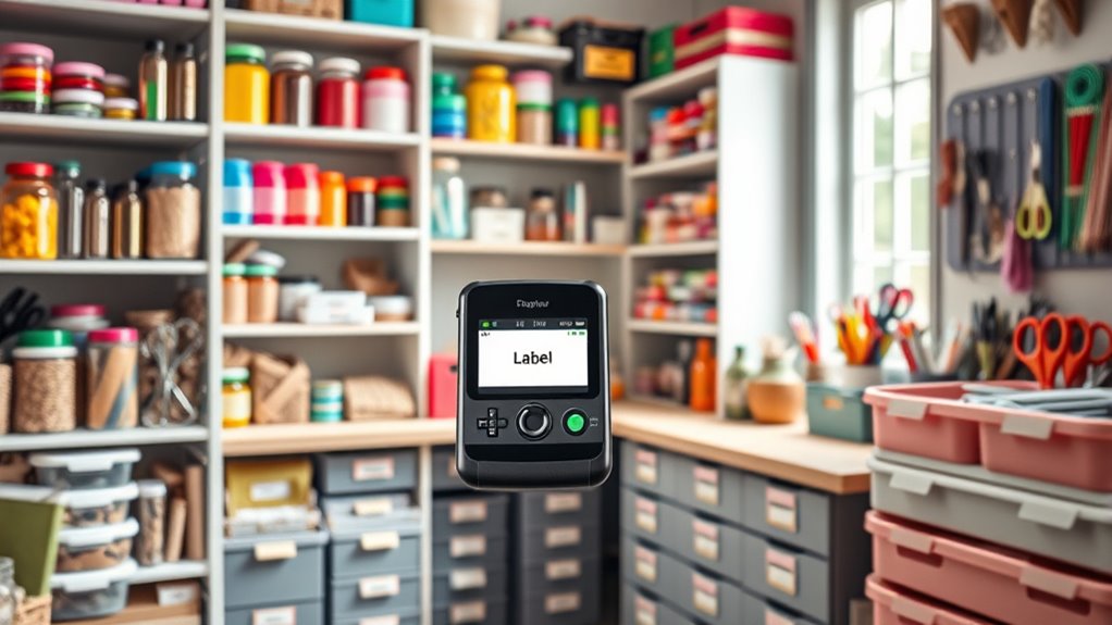 craft room label maker essentials