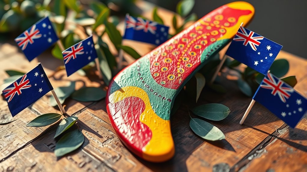 create authentic boomerang decorations