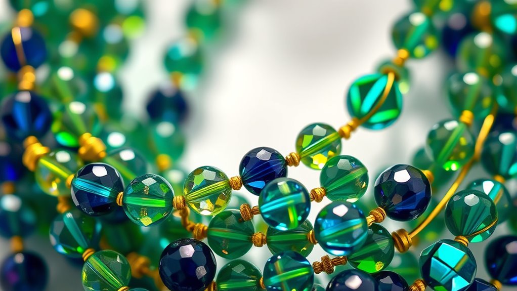 create bold beaded necklace