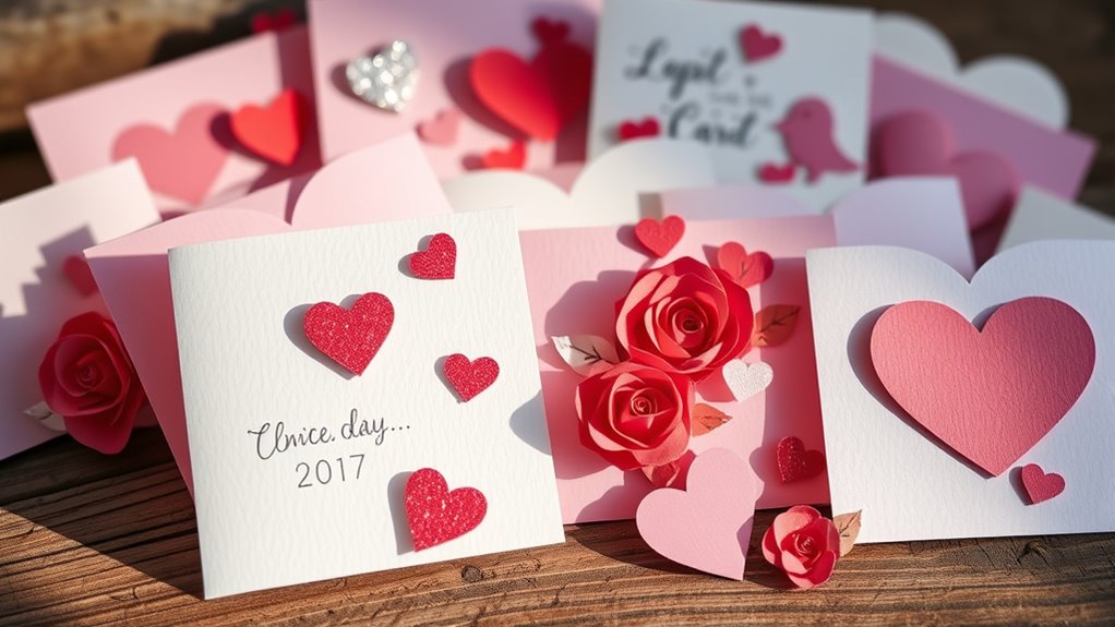 create charming card display