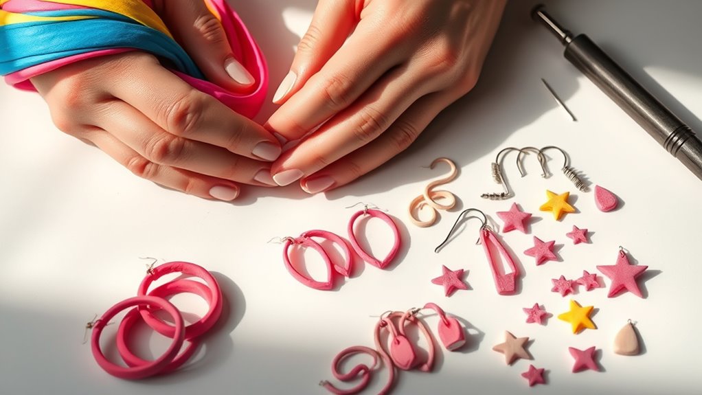 create colorful jewelry designs
