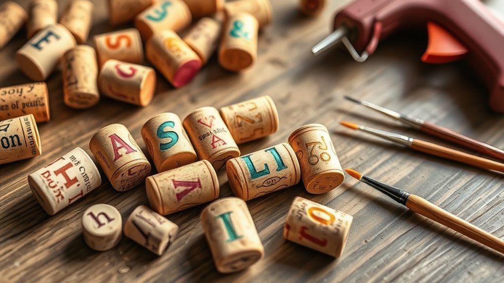 create custom wine magnets