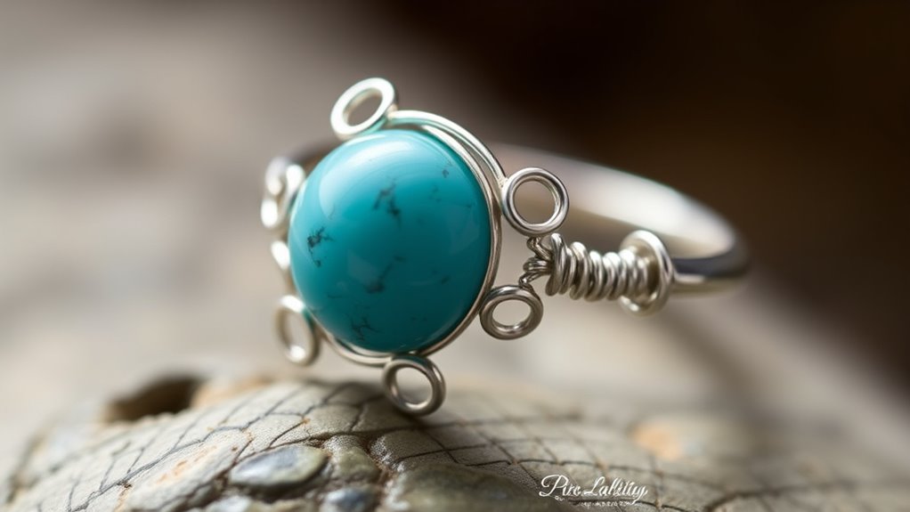 create elegant wire wrapped jewelry