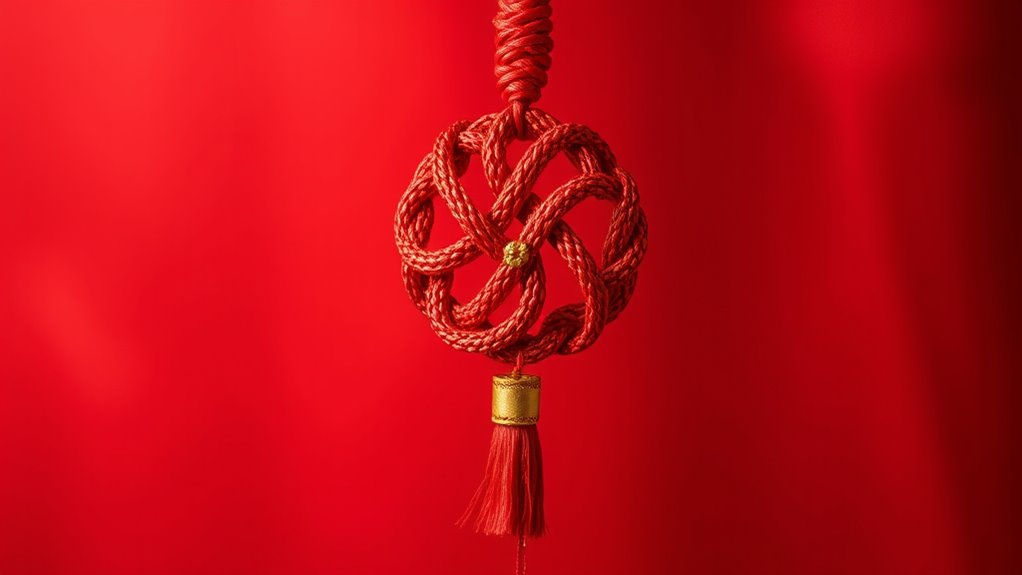create lucky knot decorations