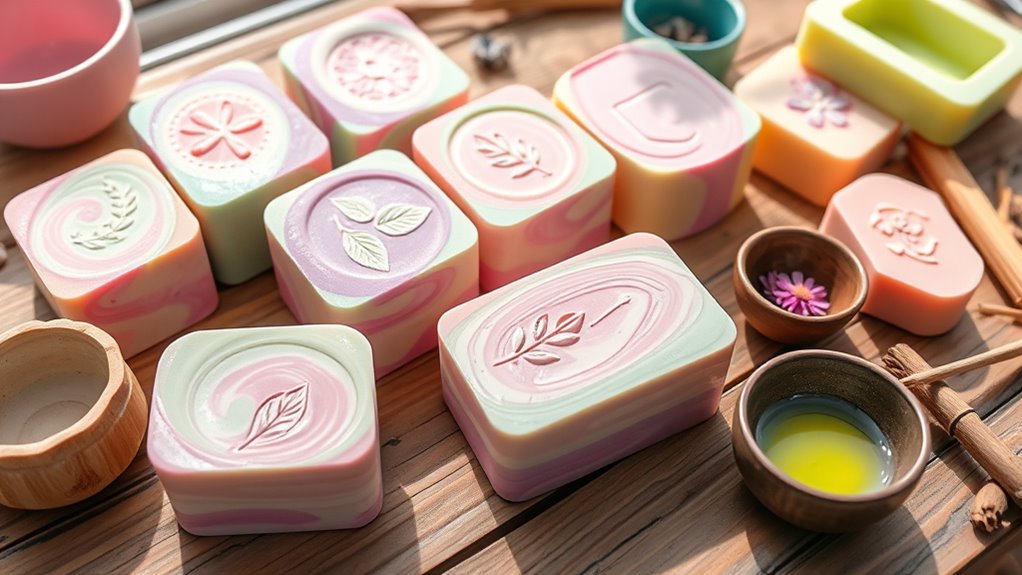 create personalized handmade soap