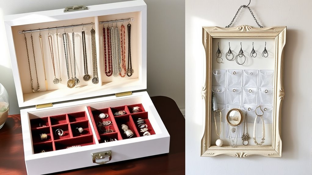 create personalized jewelry organizers