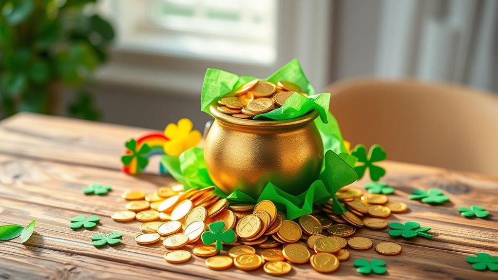 create vibrant balanced centerpiece