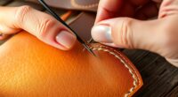 create your own leather wallet