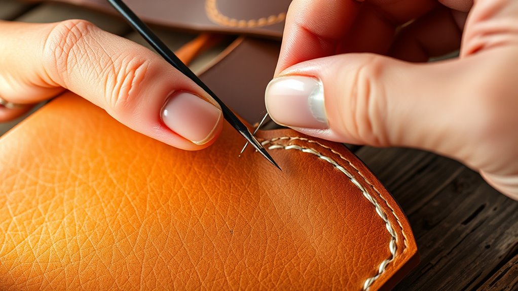 create your own leather wallet