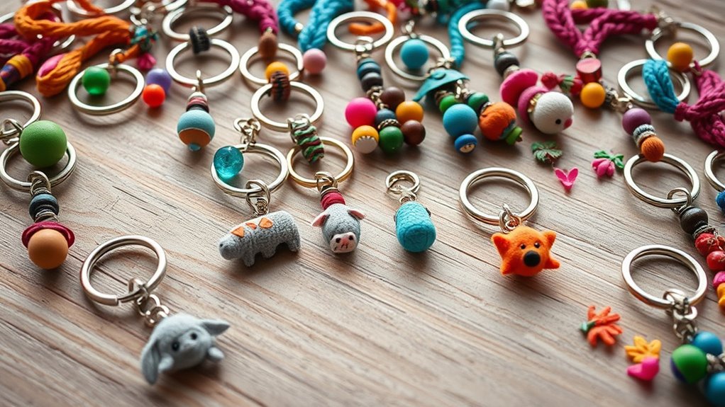 creative diy keychain projects
