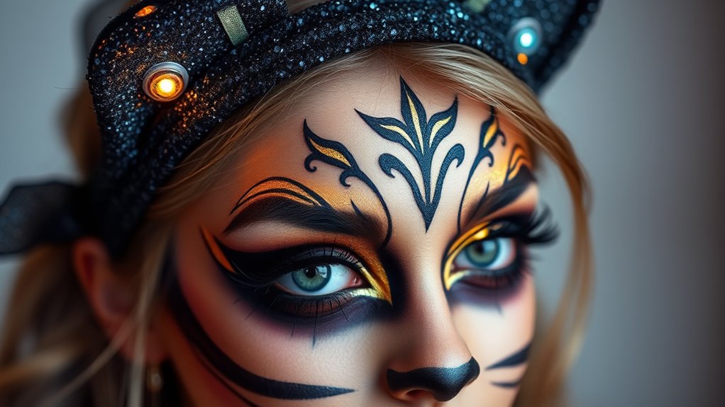 creative feline costume enhancements