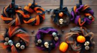 creative halloween wreath ideas
