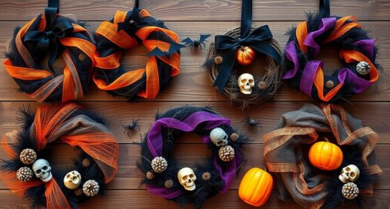 creative halloween wreath ideas