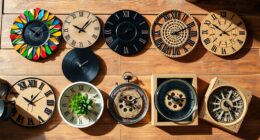 creative homemade clock projects