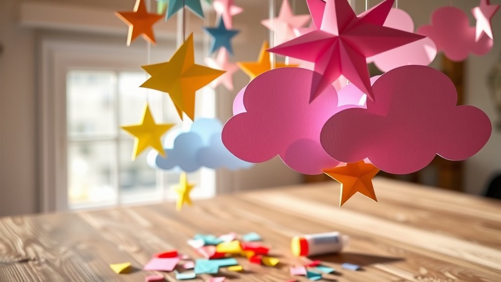creative paper mobile designs