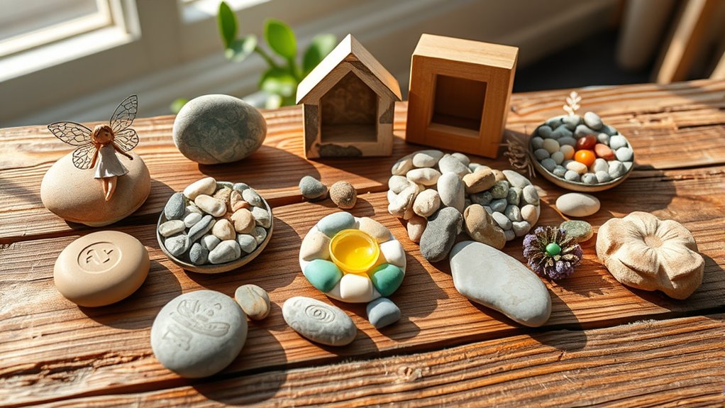 creative pebble craft ideas