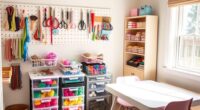 creative small space storage