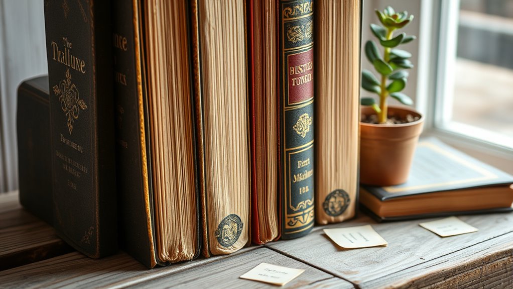 creative vintage book decor