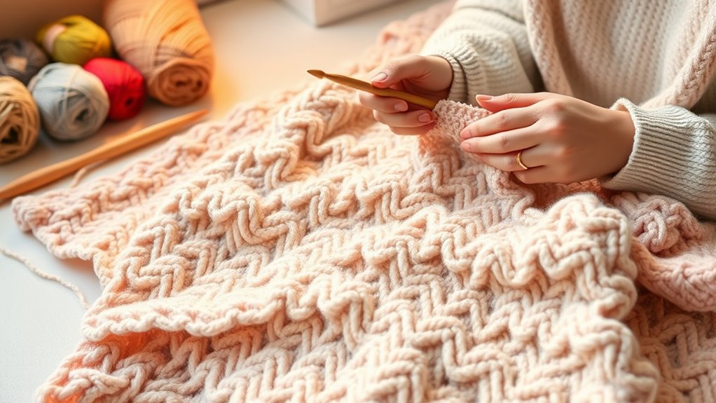 crochet an easy blanket