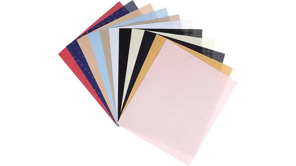 cross stitch fabric pack