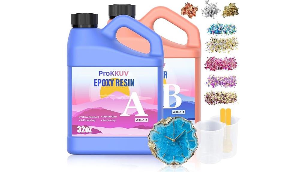 crystal clear food safe epoxy
