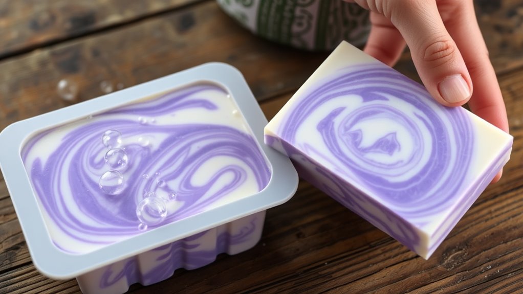 cure unmold harden properly