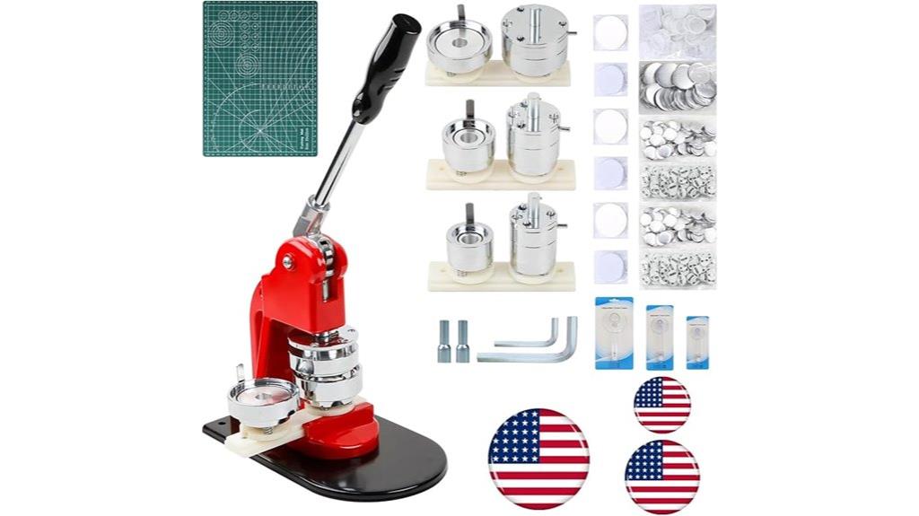 custom button maker supplies