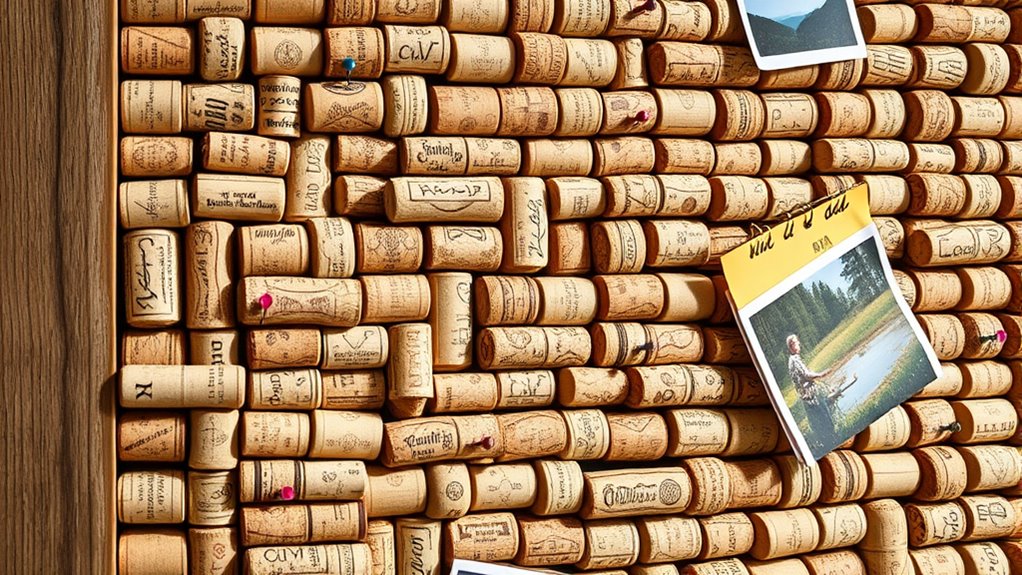 custom cork bulletin board design