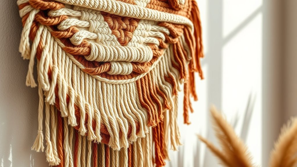 customize textured woven art