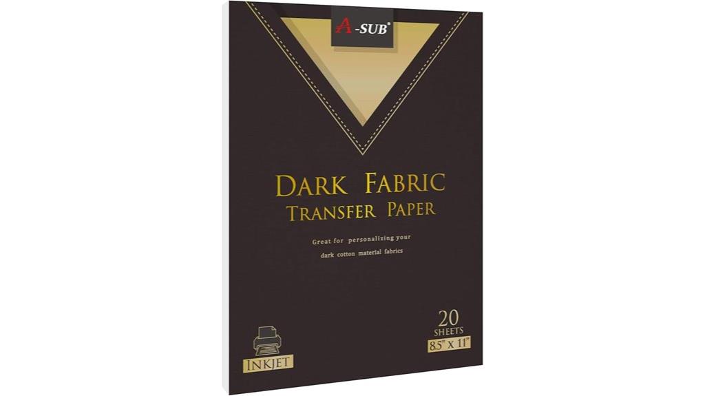 dark fabric inkjet transfers