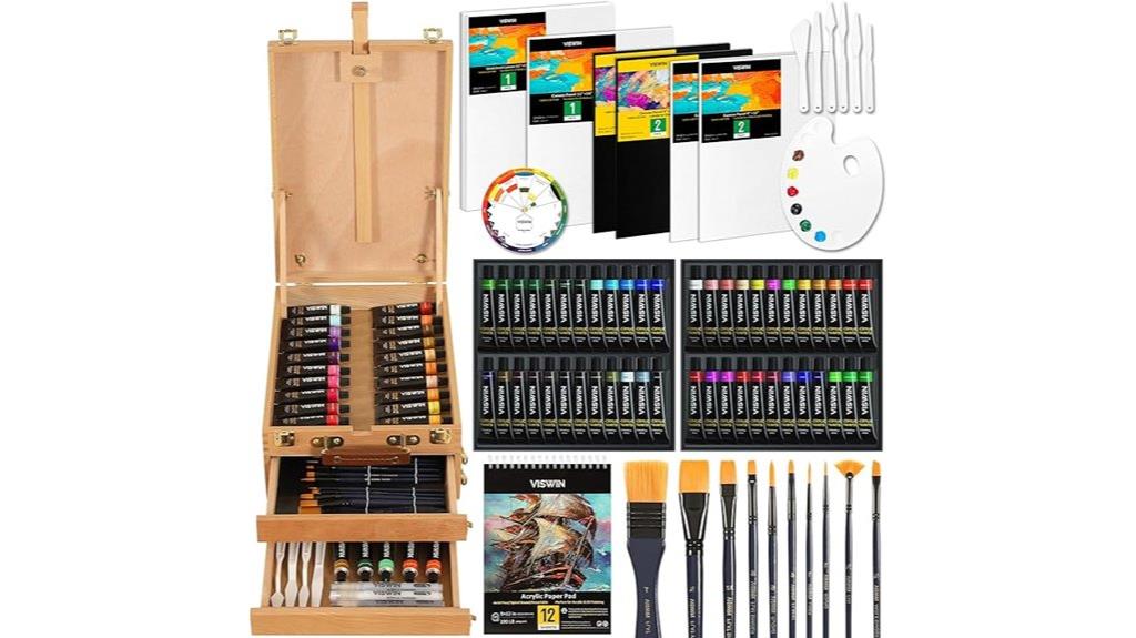 deluxe acrylic paint set
